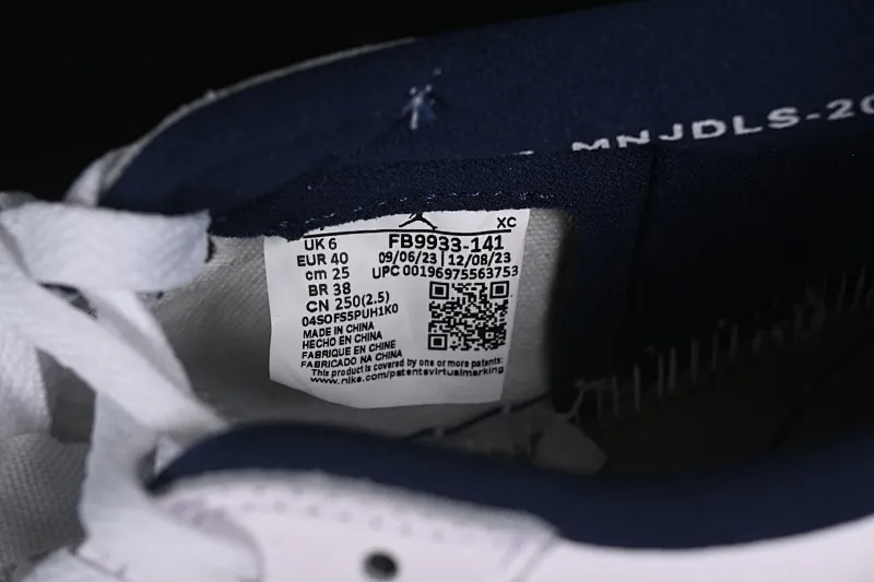 All categories Air Jordan Jordan series basketball shoes Air Jordan 1 Low G version pure original Air Jordan 1 Low "85 Metallic Blue" AJ1 Joe 1 metallic white blue FB9933-141